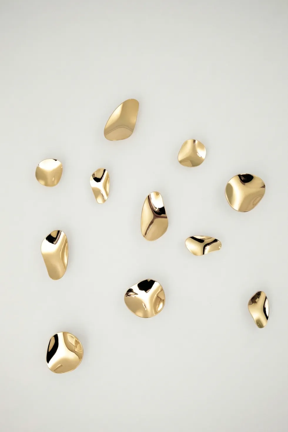 Amalia Knage - Guld | Rund | Lille