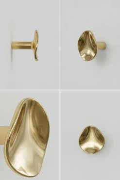 Amalia Knage - Guld | Rund | Mini