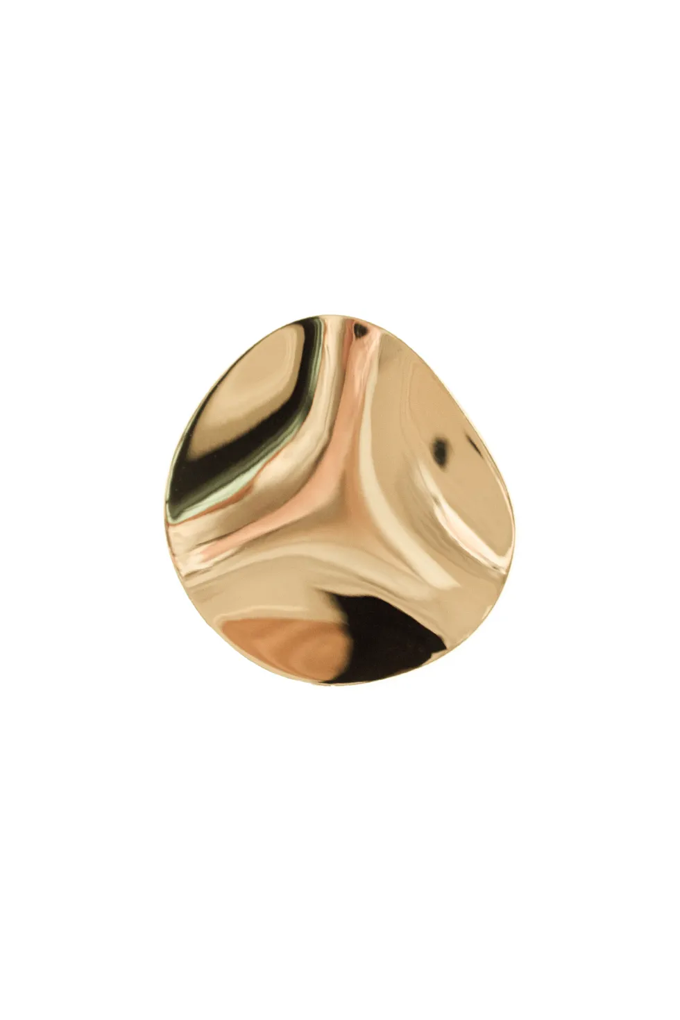 Amalia Knage - Guld | Rund | Stor
