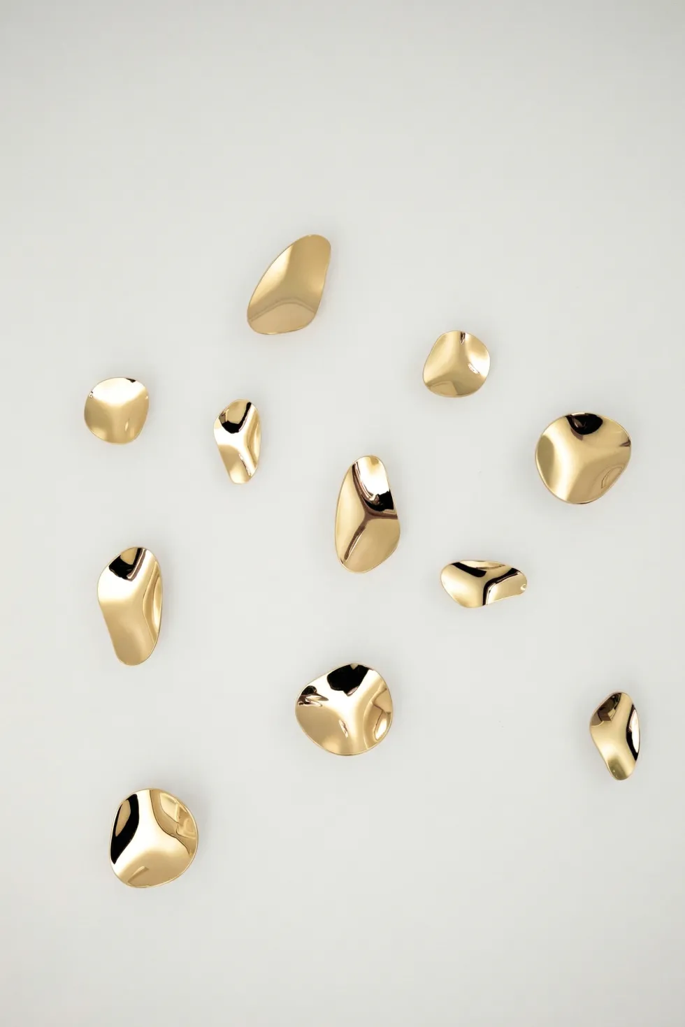 Amalia Knage - Guld | Rund | Stor