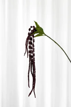 Amaranthus gren Kunstig Blomst - Bordeaux