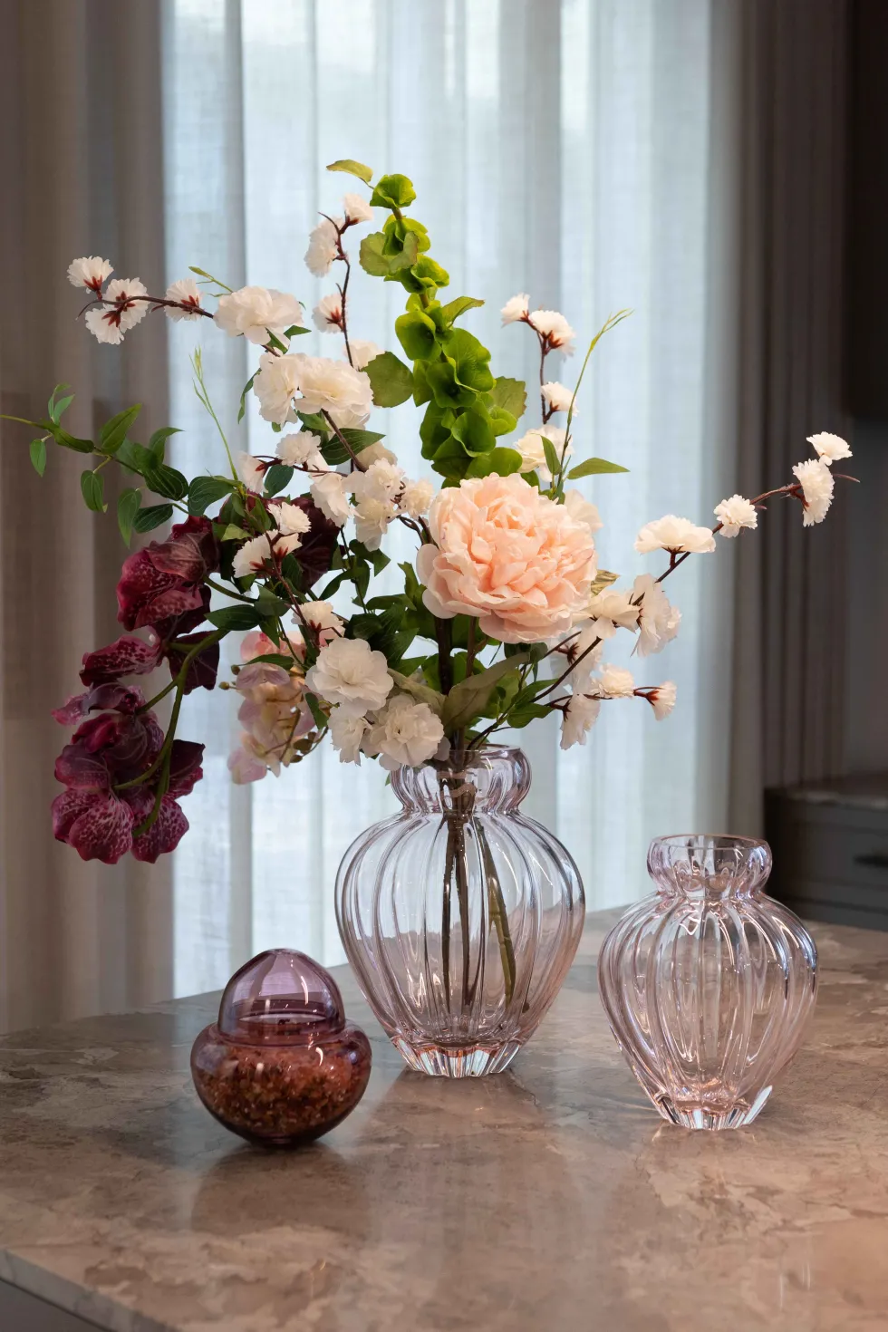Audrey Vase - Lyserød | Lille