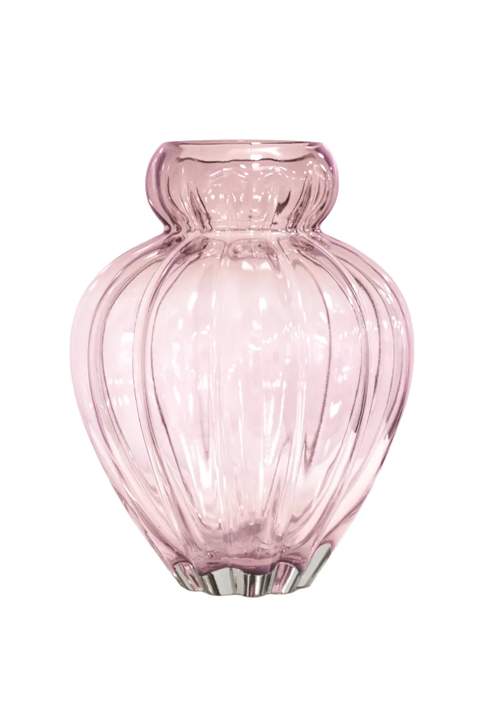 Audrey Vase - Lyserød | Stor