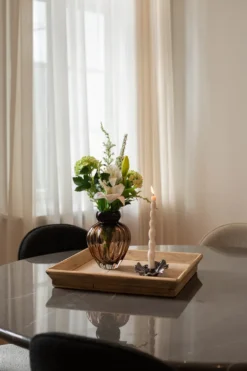 Audrey Vase - Smokey brown | Lille
