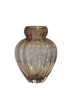 Audrey Vase - Smokey brown | Mellem