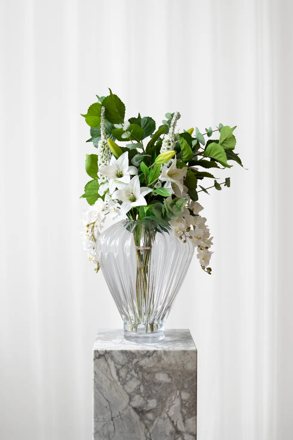 Buket hvid flora