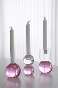 Crystal Color Crush - Clear/Pink Twin