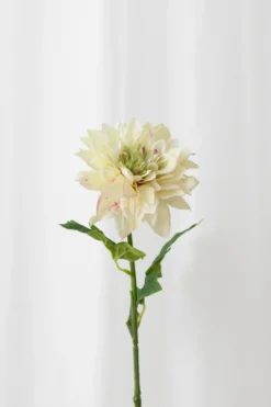 Dahlia Kunstig Blomst - Grøn | Ét hoved