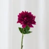 Dahlia Kunstig Blomst - Hot pink | Ét hoved