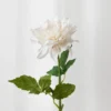 Dahlia Kunstig Blomst - Hvid | Ét hoved
