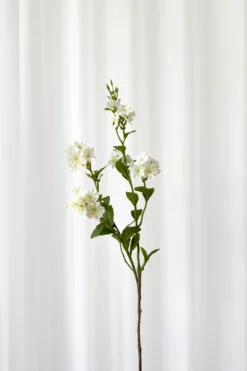 Fontanesia Kunstig Blomst - Hvid