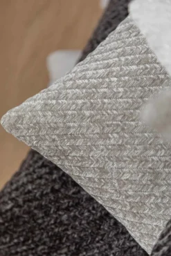Herringbone Pude - Cloudy Grey | 45*45