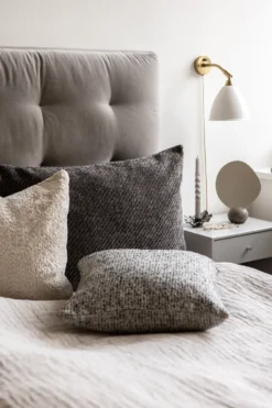 Herringbone Pude - Stone | 50*70