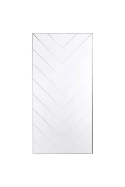 Herringbone Spejl - Klar | Stor