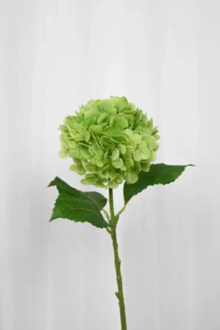 Hortensia Kunstig Blomst - Grøn | Stor