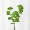 Hortensia Kunstig Blomst - Grøn | 3 Hovedet