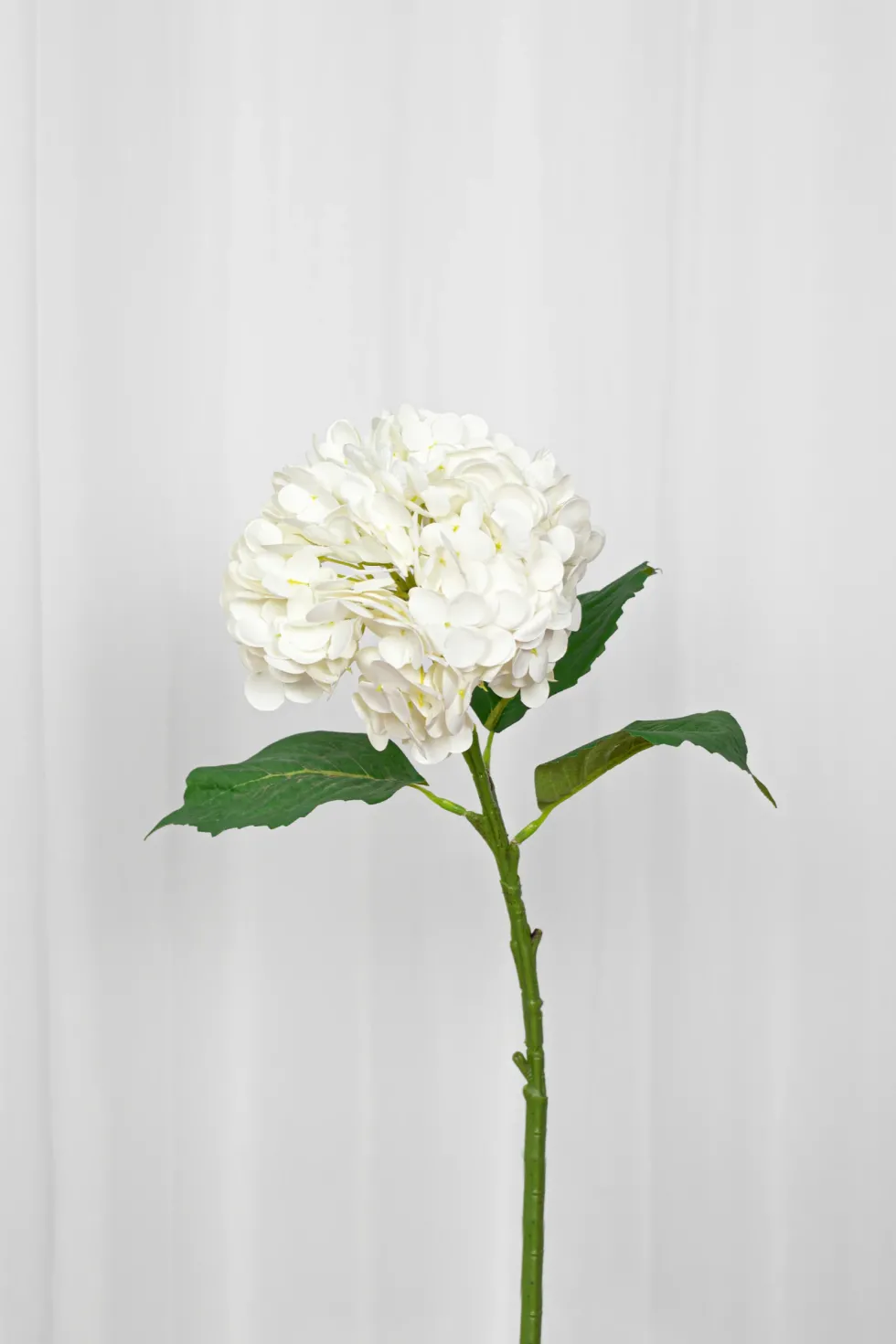 Hortensia Kunstig Blomst - Hvid | Stor