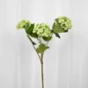 Hortensia Kunstig Blomst - Lysegrøn | Gren
