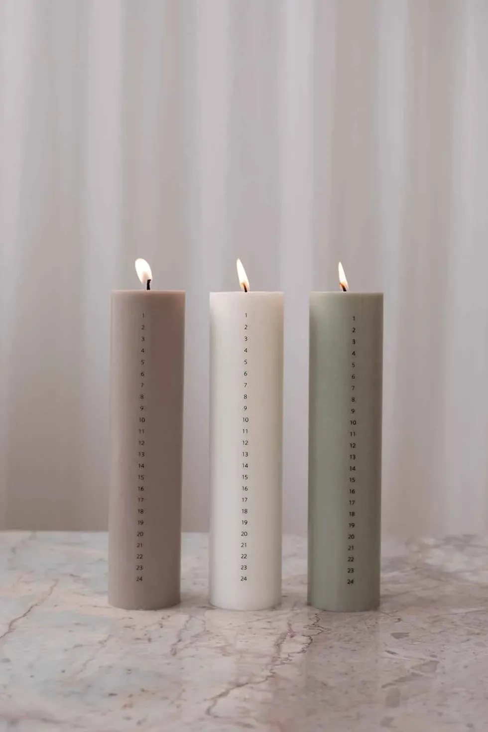 Kalenderlys - 24 øjeblikke af selvforkælelse | Sage