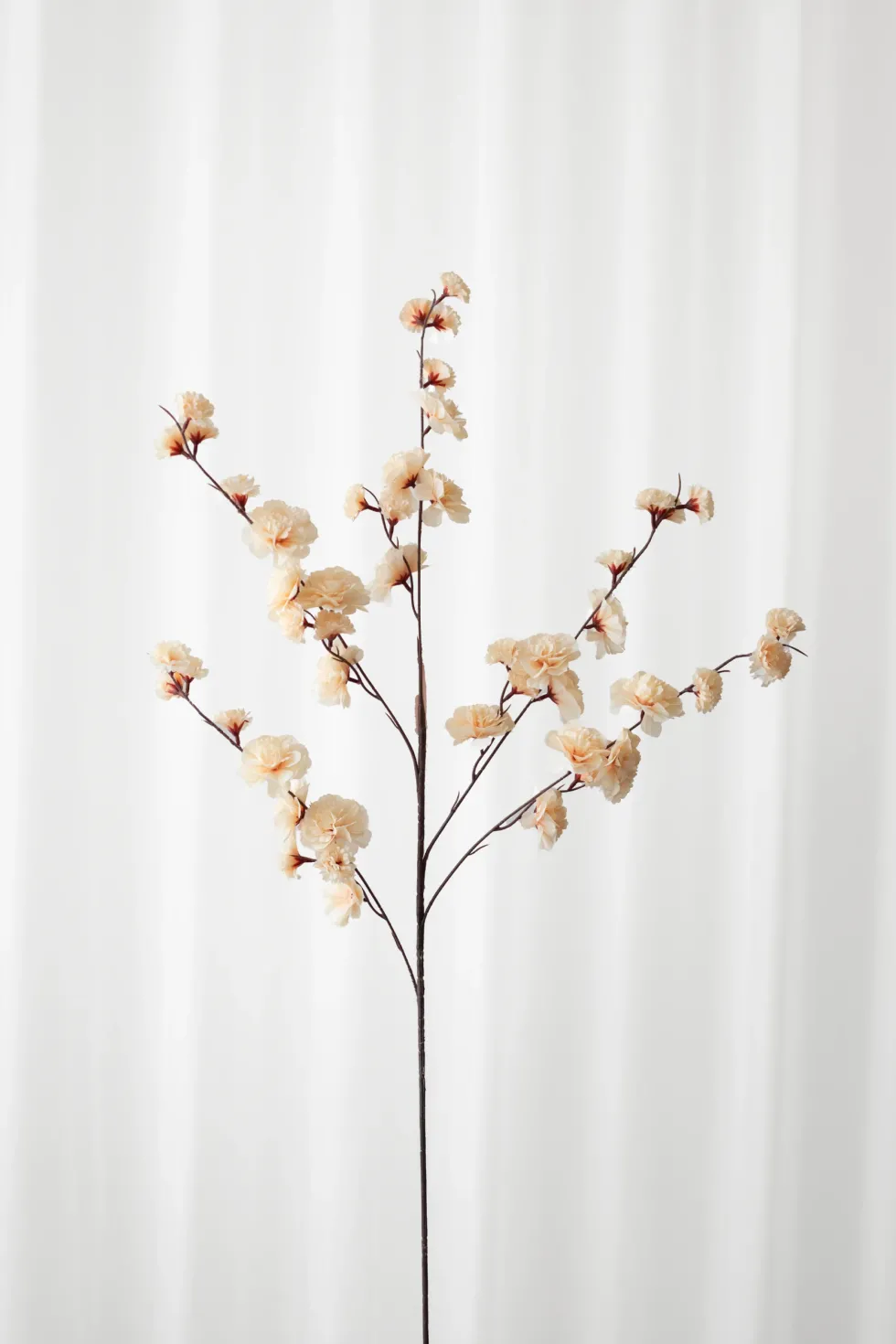 Kirsebærgren Kunstig Blomst - champagne