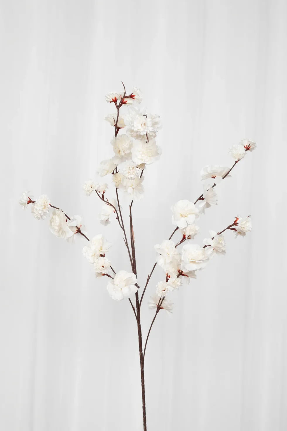 Kirsebærgren Kunstig Blomst - Hvid