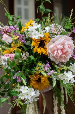 Klematis Kunstig Blomst - Grøn