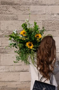 Klematis Kunstig Blomst - Grøn