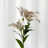 Lilje Kunstig Blomst - Off white | Stor