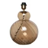 Lily Bordlampe - Brun | Swirl