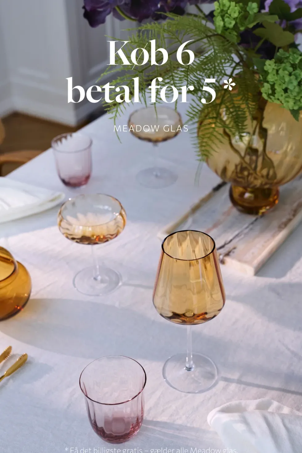 Meadow Glas - Cocktailglas | Amber
