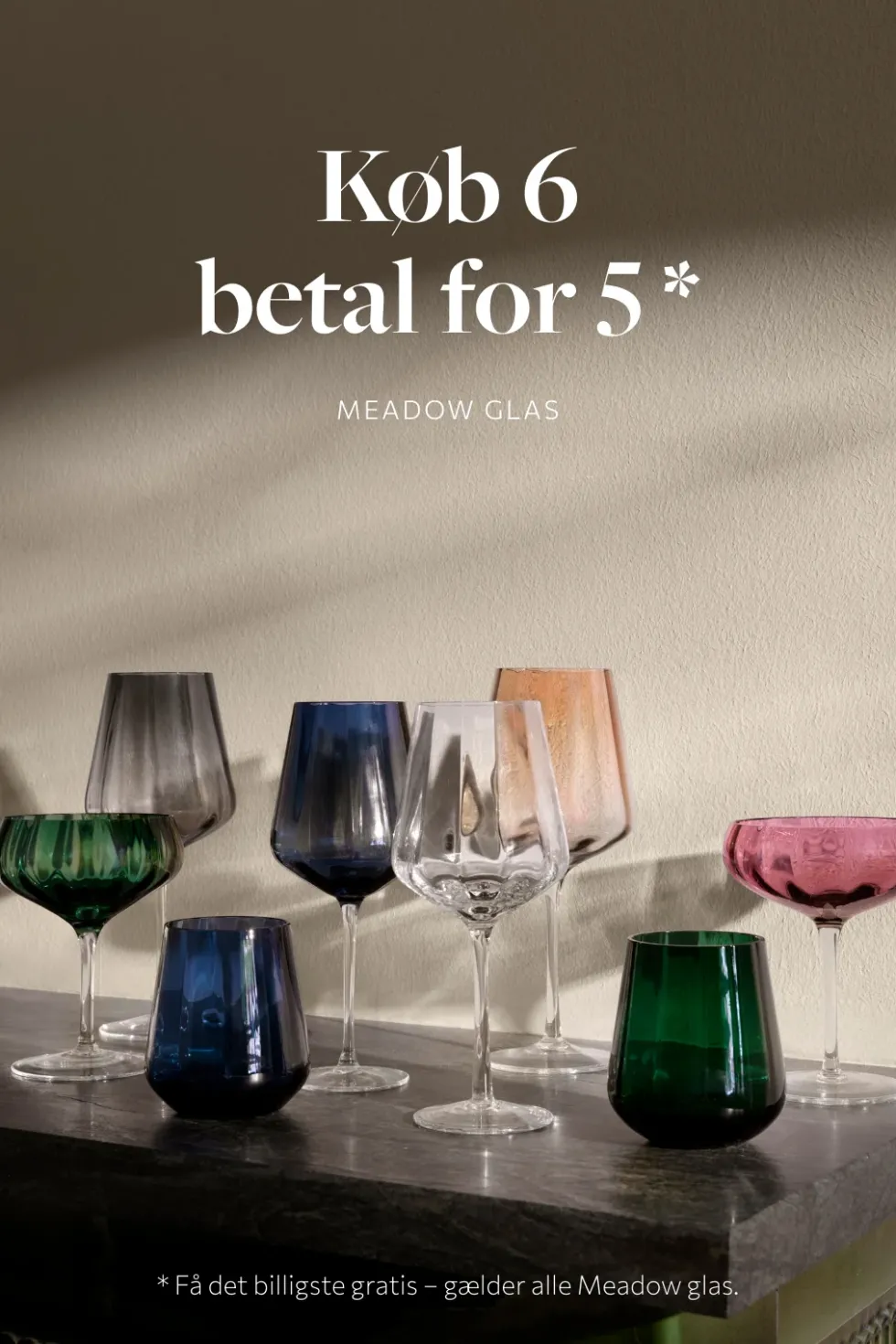 Meadow Glas - Drikkeglas | Klar