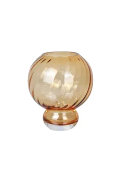 Meadow Swirl Vase - Amber | Lille