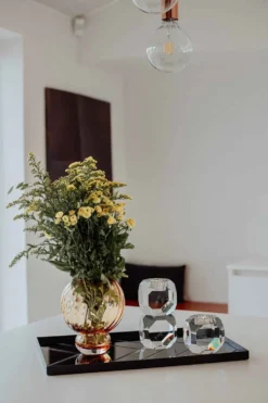 Meadow Swirl Vase - Amber | Lille
