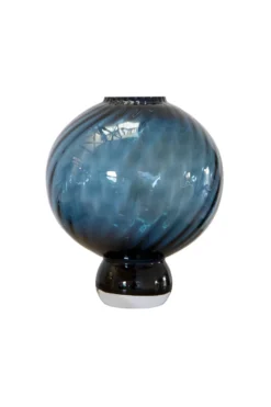 Meadow Swirl Vase - Blå | Mellem