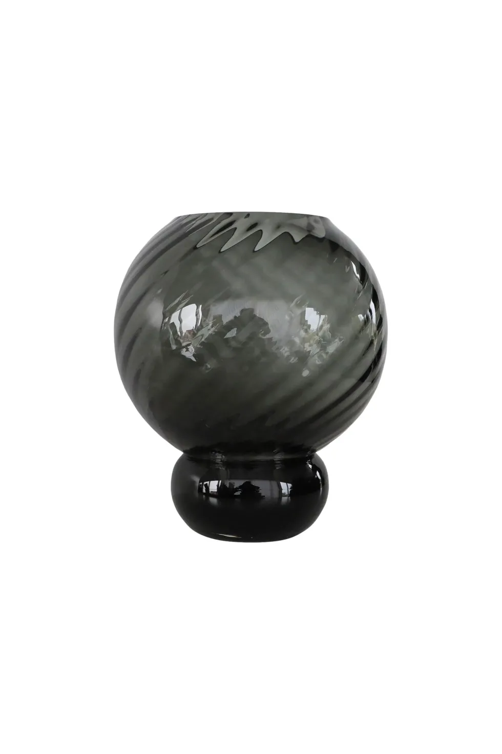 Meadow Swirl Vase - Grå | Lille