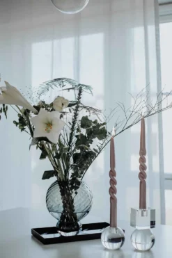 Meadow Swirl Vase - Grå | Lille