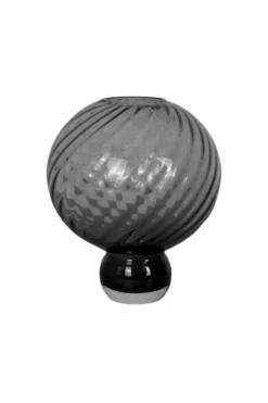Meadow Swirl Vase - Grå | Mellem