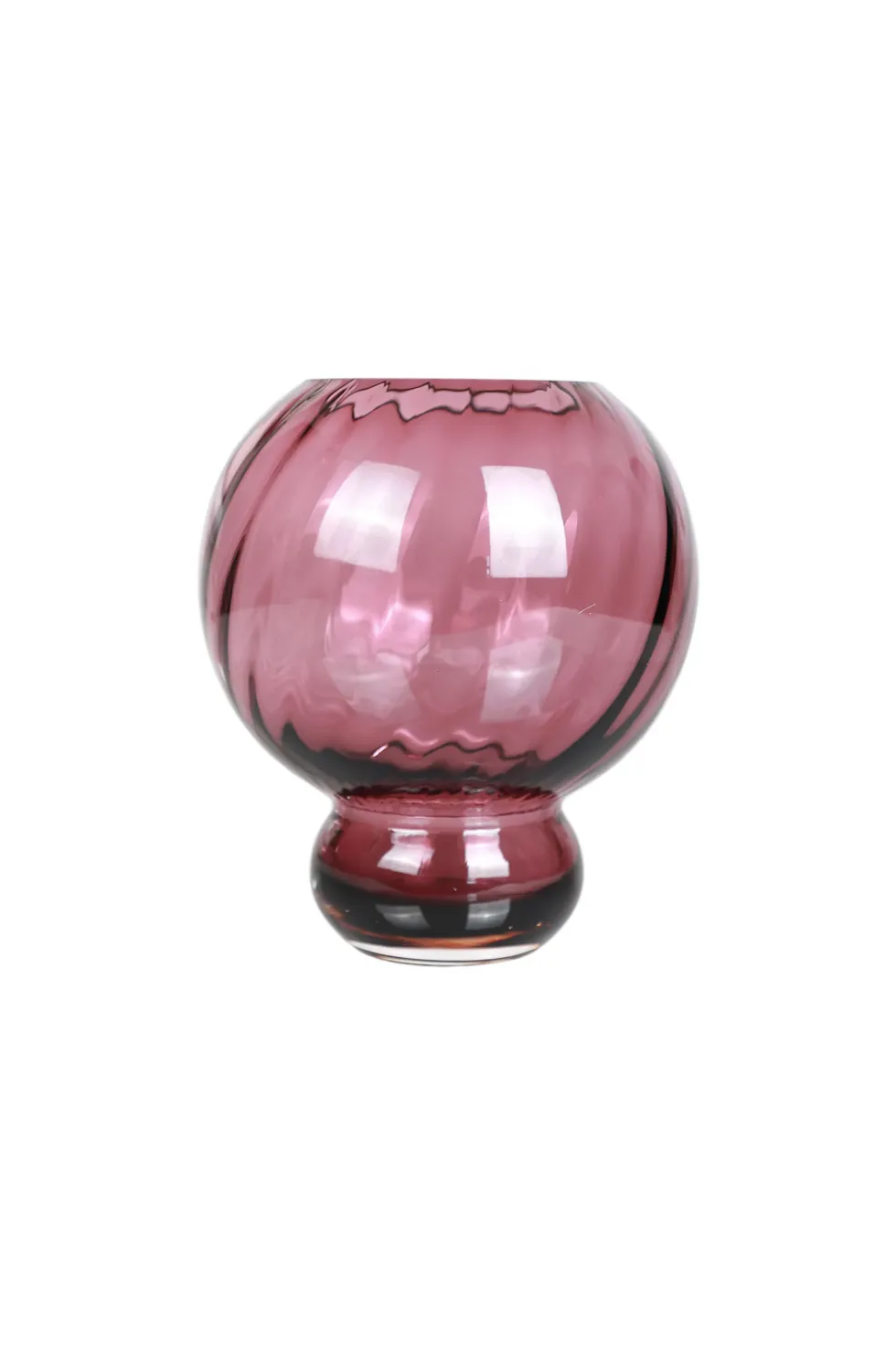Meadow Swirl Vase - Plum | Lille