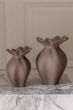 Nellie Vase - Brun | Lille
