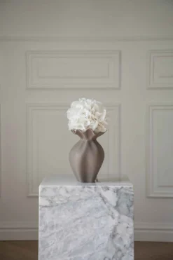 Nellie Vase - Brun | Lille