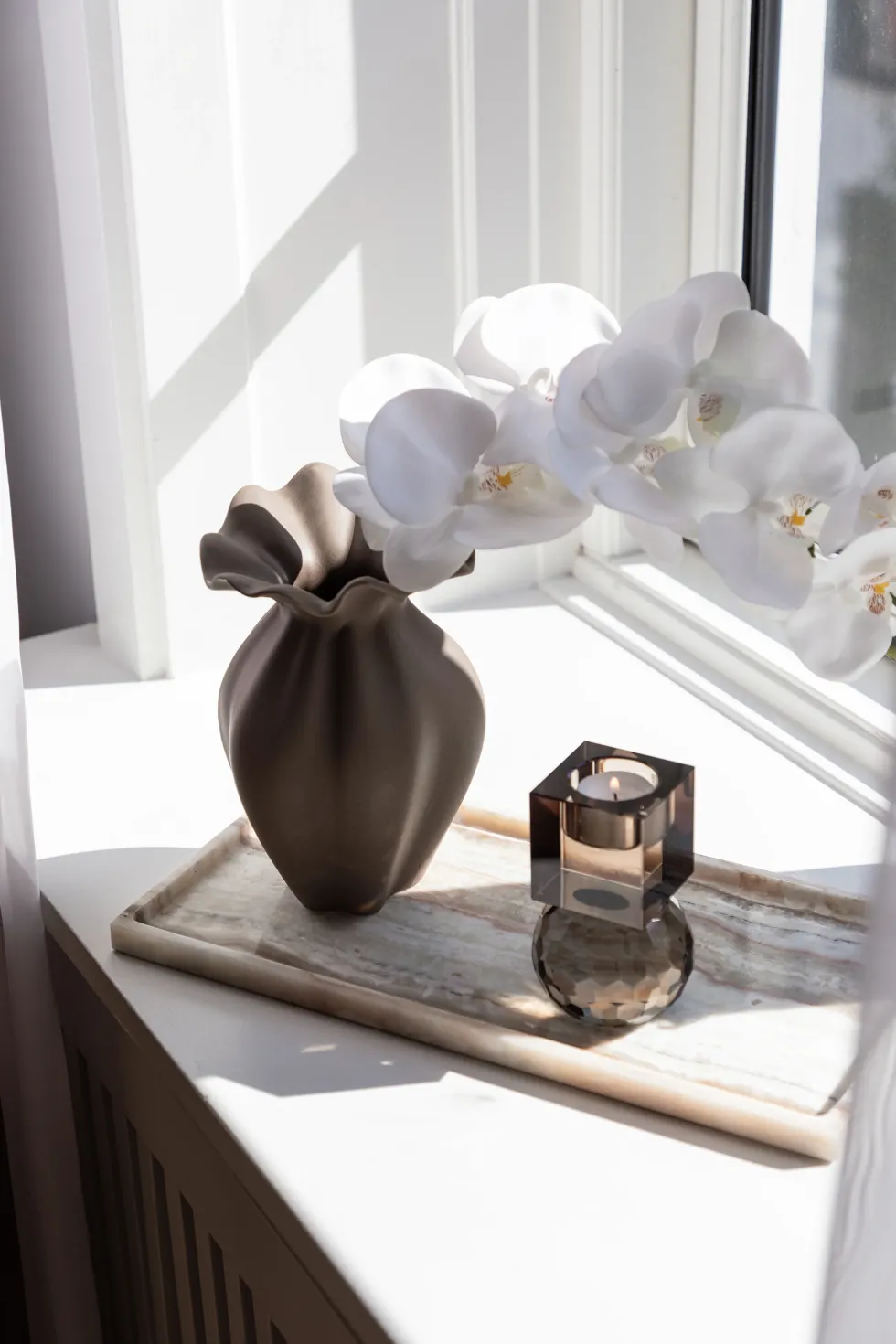 Nellie Vase - Brun | Mellem