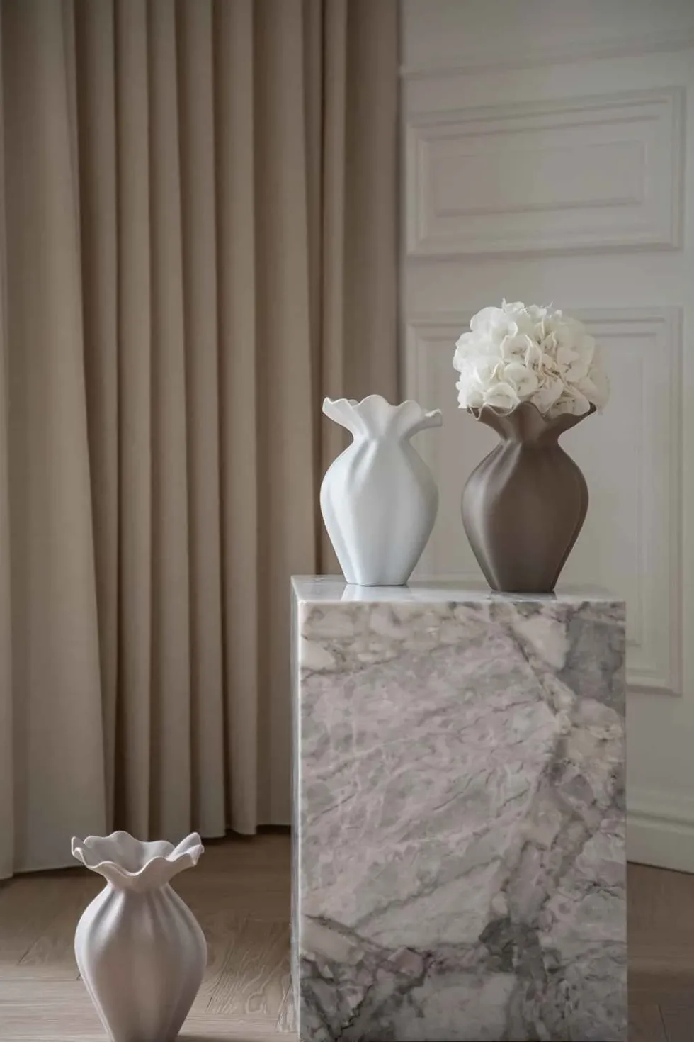 Nellie Vase - Brun | Mellem