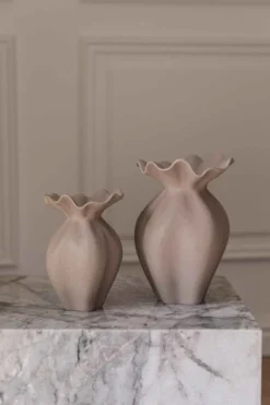 Nellie Vase - Sand | Lille