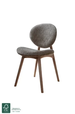 Nohr spisebordsstol - Brunolieret Eg | Caramel Teddy
