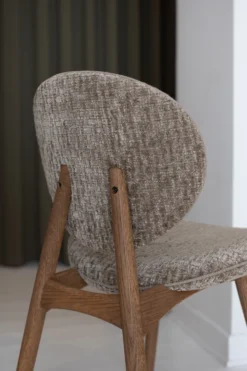Nohr spisebordsstol - Brunolieret Eg | Caramel Teddy