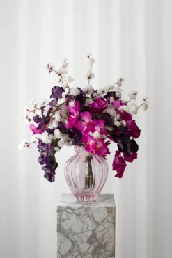 Orkidé Kunstig Blomst - Pink | 7 hoveder