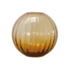 Sadie Line Vase - Amber | Lille