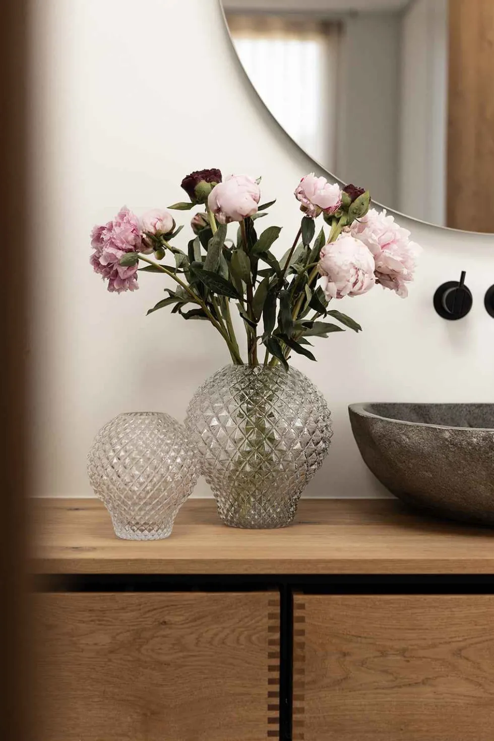 Selene Vase - Klar | Lille