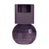 Shadow T-light Lysestage - Black Purple