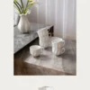 Shop looket - 6 Nellie kopper med hank - Hvid
